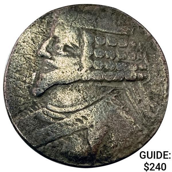 247 BC-224 AD Parthian Silver Tetradrachm NEARLY UNCIRCULATED