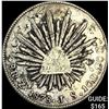 Image 1 : 1878Zs JS Mexico Silver 8 Reales NEARLY UNCIRCULATED