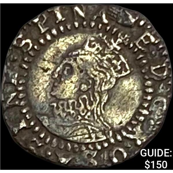 1561-1577 England Silver 3 Farthings - Elizabeth I CLOSELY UNCIRCULATED