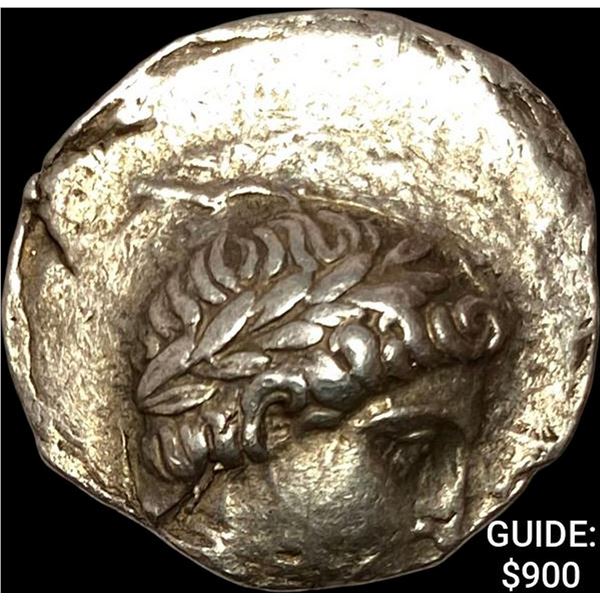 Paeonia, Patraos c. 340-315 BC Silver Tetradrachm CLOSELY UNCIRCULATED
