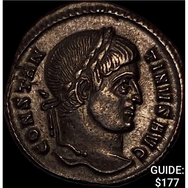 Roman Constantine I, 306-337 BI Nummus CHOICE AU
