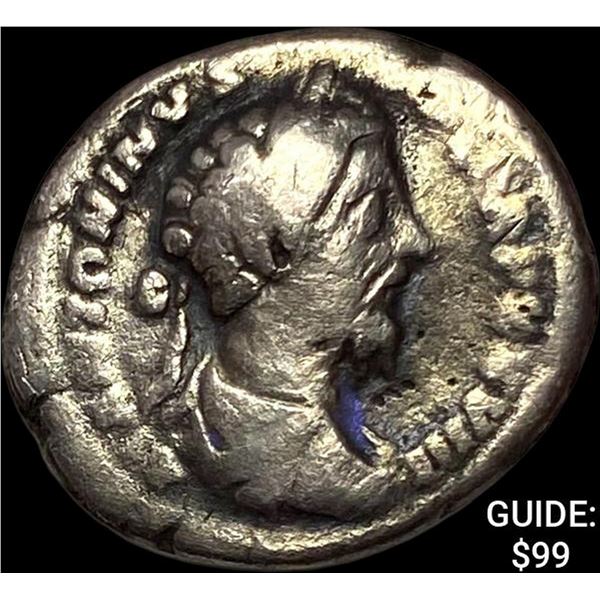Roman Commodus 177-192 AD Silver Denarius NEARLY UNCIRCULATED