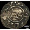 Image 1 : 1139-1339 Genoa Republic Silver Denaro NEARLY UNCIRCULATED