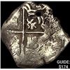 Image 1 : 1500s-1600s Spanish Colonial Silver Cob NEARLY UNCIRCULATED