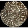 Image 2 : 1015-1036 Crusades French Silver Denier CLOSELY UNCIRCULATED