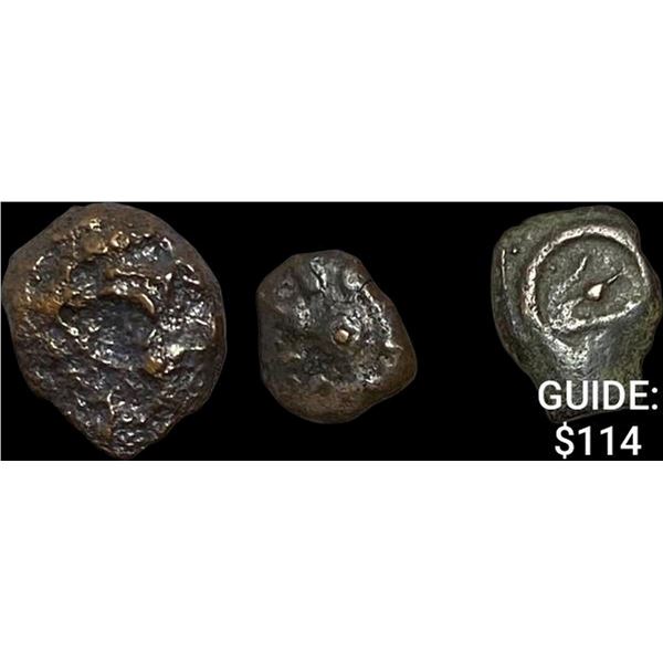 [3]103-76 BC Biblical Widow's Mite, Luke 21:1-4 NEARLY UNCIRCULATED