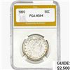 1892 Barber Half Dollar PGA MS64