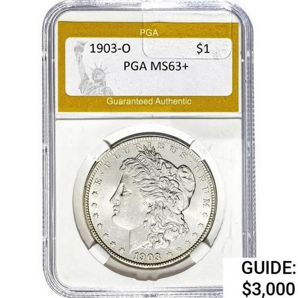 1903-O Morgan Silver Dollar PGA MS63+