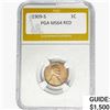 1909-S Wheat Cent PGA MS64 RED