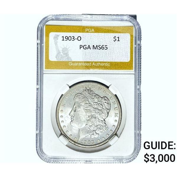 1903-O Morgan Silver Dollar PGA MS65