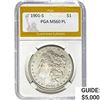 Image 1 : 1901-S Morgan Silver Dollar PGA MS60 PL