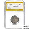 Image 1 : 1804 Draped Bust Half Cent PGA XF40