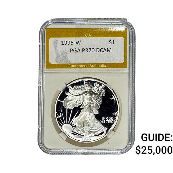 1995-W Silver Eagle PGA PR70 DCAM