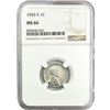 Image 1 : 1943-S Wheat Cent NGC MS66