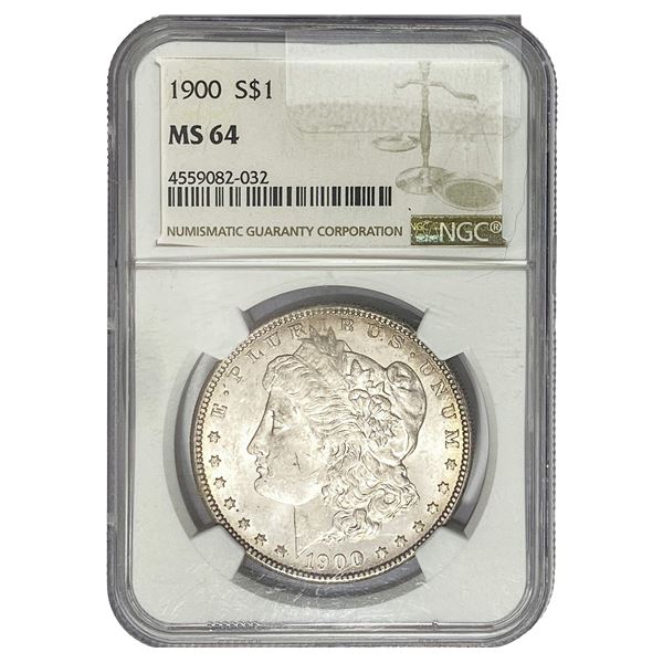 1900 Morgan Silver Dollar MGC MS64