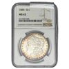 Image 1 : 1885 Morgan Silver Dollar NGC MS62