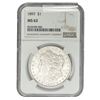 Image 1 : 1897 Morgan Silver Dollar NGC MS62
