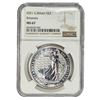 Image 1 : 2021 Great Britian Silver Â£2 NGC MS67
