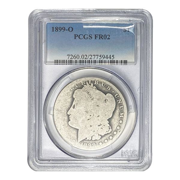 1899 O Morgan Silver Dollar PCGS FR02