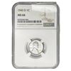 Image 1 : 1943 D Wheat Cent NGC MS66