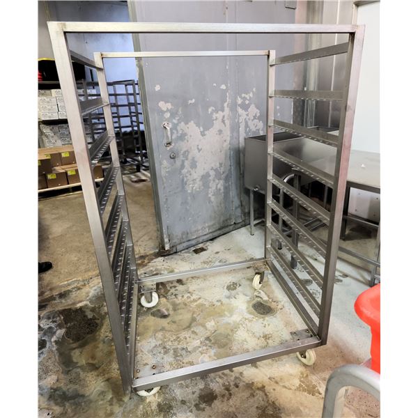 Rolling Metal Pan Rack 31" x 40" x 64"H
