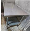 Image 1 : Metal Kitchen Work Table w/ Undershelf 60" x 29" x 34"H