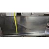 Image 2 : Large Stainless Steel Bin w/ Drain 43" x 13" x 18"