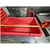 Image 1 : Qty 11 Red Bins 24" x 15" x 9"H