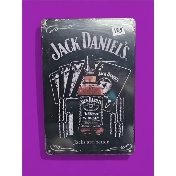 Jack Daniels Tin Sign