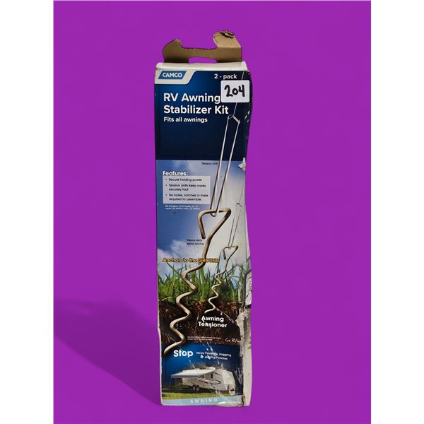 RV Awning Stabalization Kit