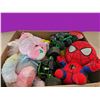 Image 1 : Box Of Stuffies & Toys