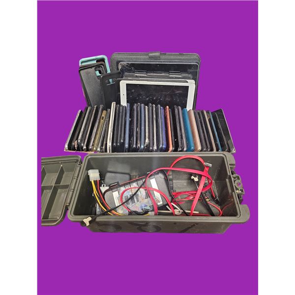 Various Cellphones and Tablets