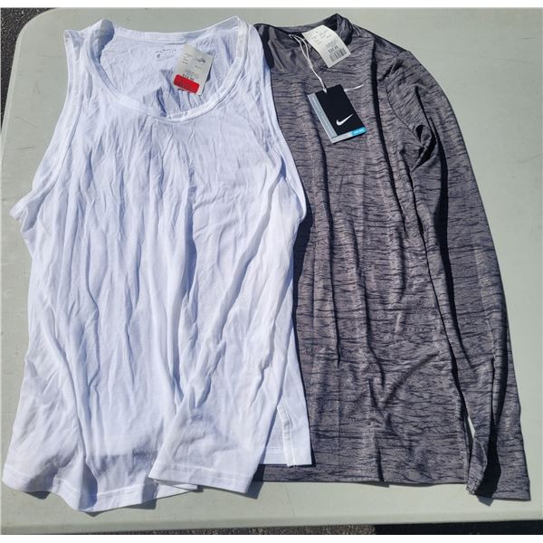 Nike Dri Fit Top Sz M & Nike Golf Top Sz M
