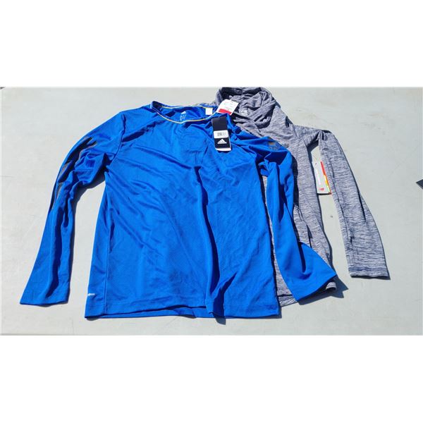 Adidas Top Sz L & New Balance Top Sz 14 Girls