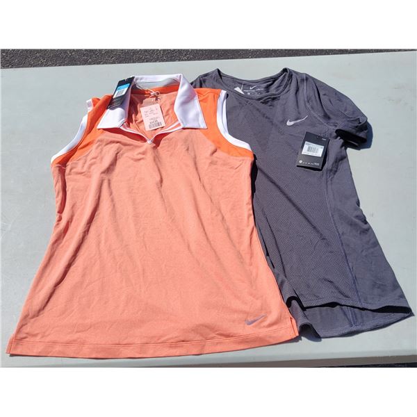 Nikek Golf Top Sz M & Nike Zonal Cooling Top Sz XS