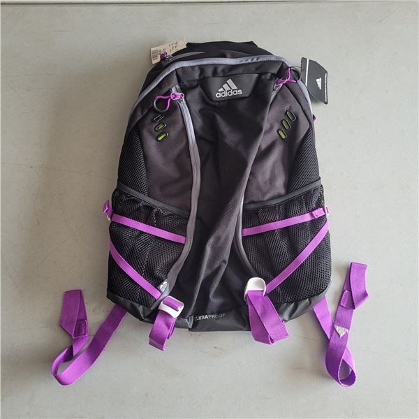 Adidas Purple Black Back Pack