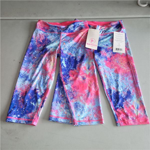 2x 90 Degrees Girls Bottoms Sz L