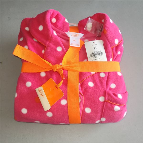 Joe Fresh Pink Polka Dot 2 Piece Pajama Set - Sz S