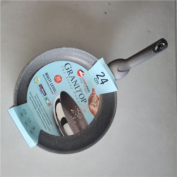 Lumenflon Italian Cookware Granite Top 24cm Frying Pan