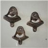 Image 1 : 3x Wall Mount Bottlet Openers