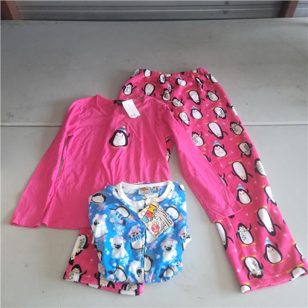 Fun Footies Onsie Sz S & Rene Rebel Sleepwear Sz S