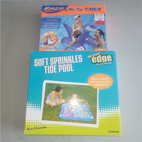 Banzai No Tip T-Rex & Active Edge Soft Sprinkles Tide Pool