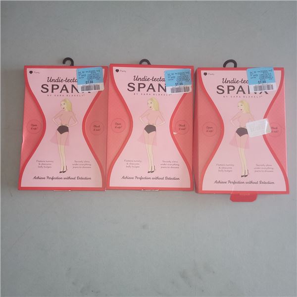 3x Undie-tectable Spanx - Sz M