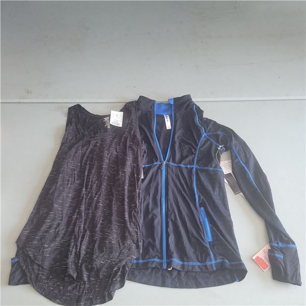 J. B & Co Sports Top Sz S & Kyodan Zipper Jacket Sz S