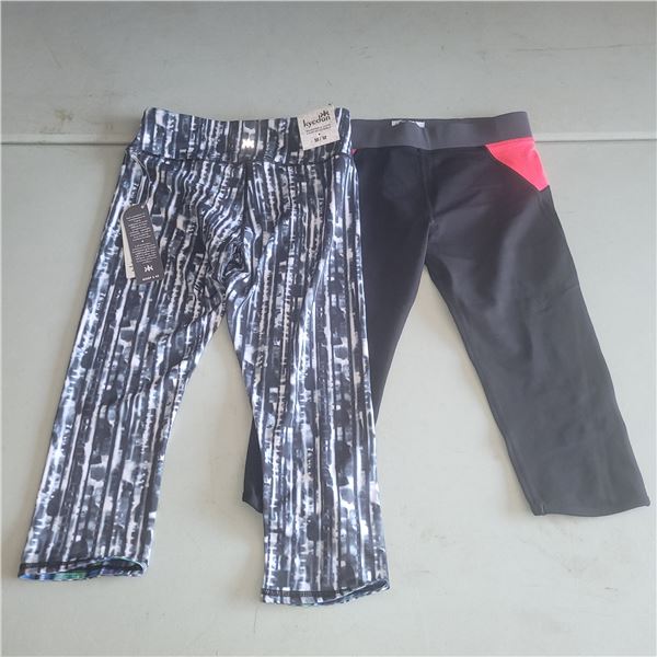 Kyodan Reversible Capri Sz M & Work Out Life Bottoms Sz M