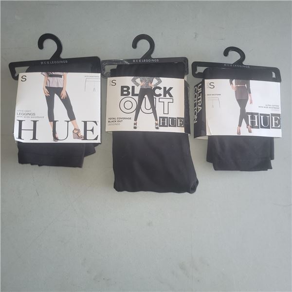 3x Hue Leggings Sz S