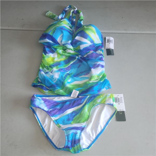 2 Piece Lauren Ralph Lauren Swin Suit - Sz 8