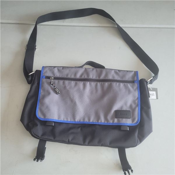 Fossil Travis Bookbag Gunmetal Bag