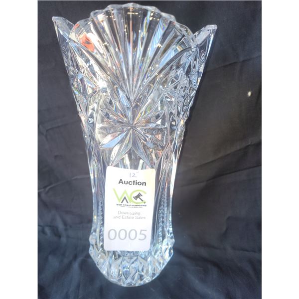Vincennes Crystal D'Arques Durand Vase A