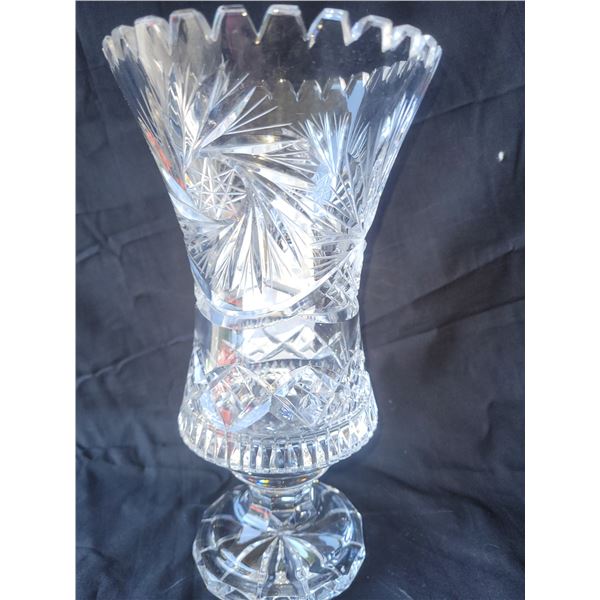 Cut Crystal Vase A